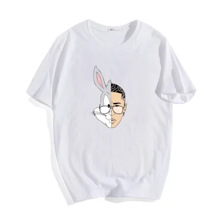 New Bad Bunny Logo T Shirt 2022