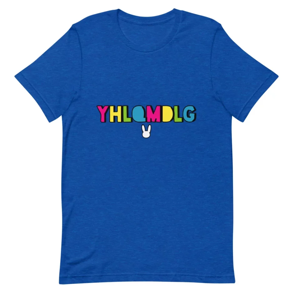 YHLQMDLG Bad Bunny Classic T Shirt