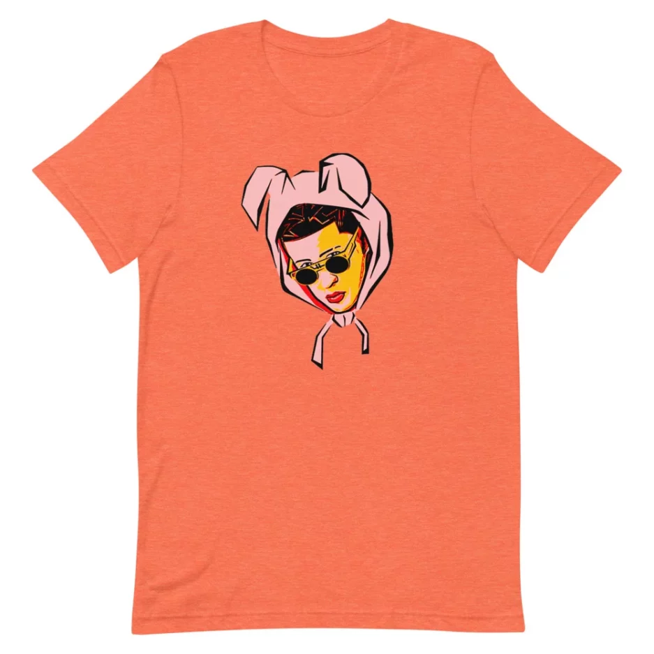 Bad Bunny Character T Shirt